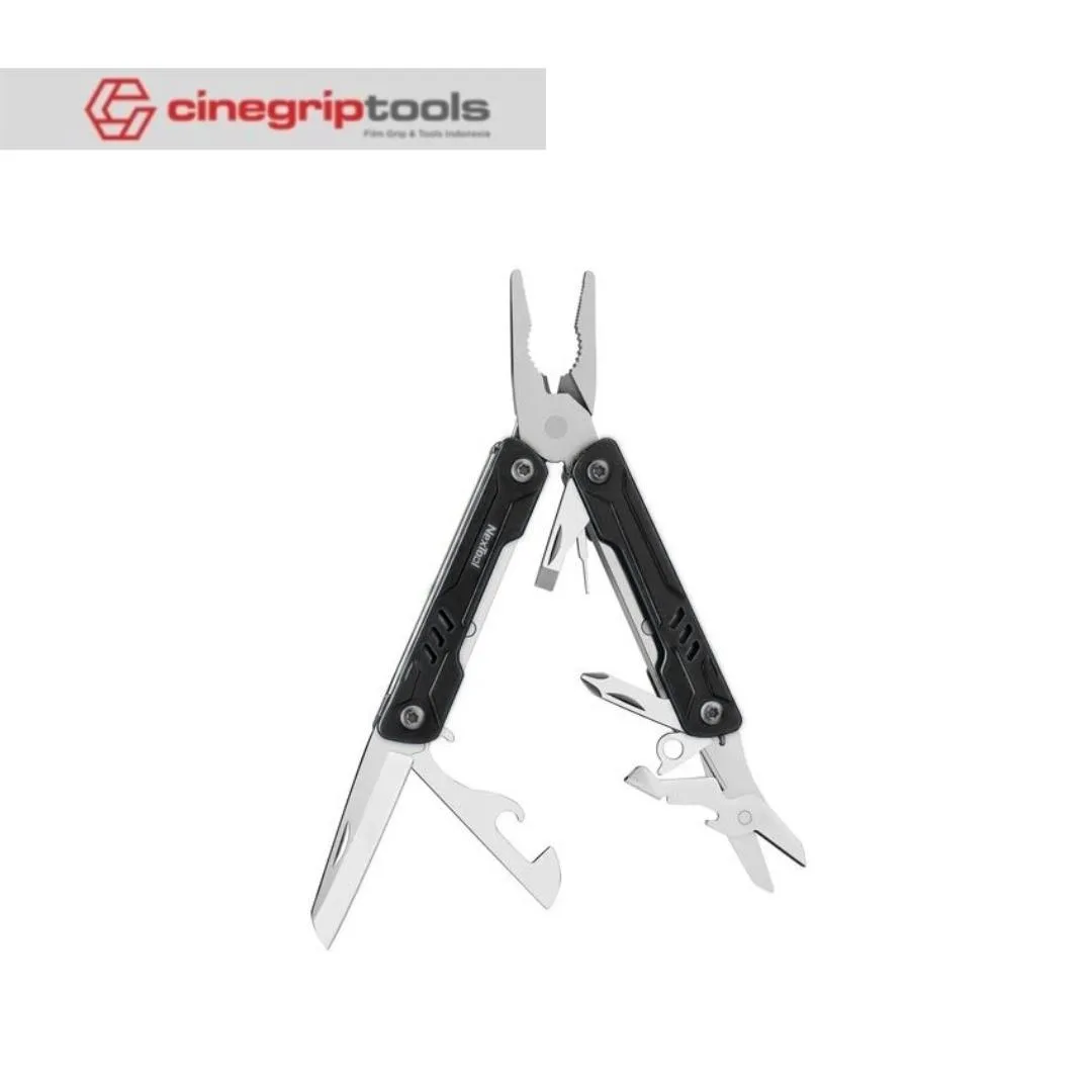 NexTool Mini Sailor (Black) 10-in-1 EDC Steel Pliers Knife Scissors Multifunctional Multitool NE20156A