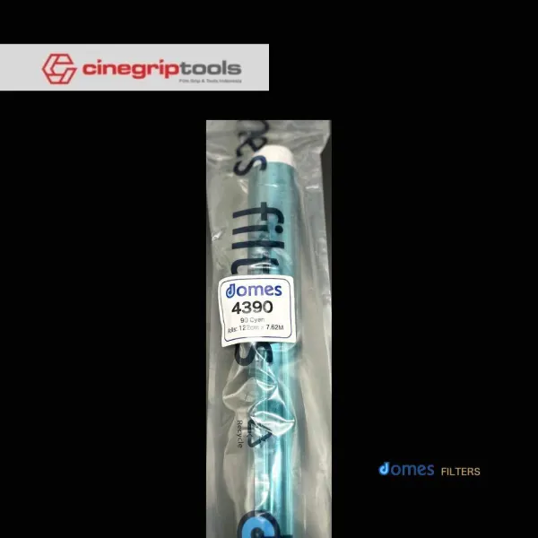 Domes Filters 4390 90 cyan/ 1.22M*7.62M (4390)