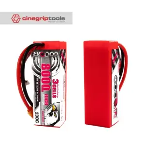 CODDAR 3S 8000MAH 11.4V 130C Cabled XT60 HARD CASE LiHV RC LiPo Battery