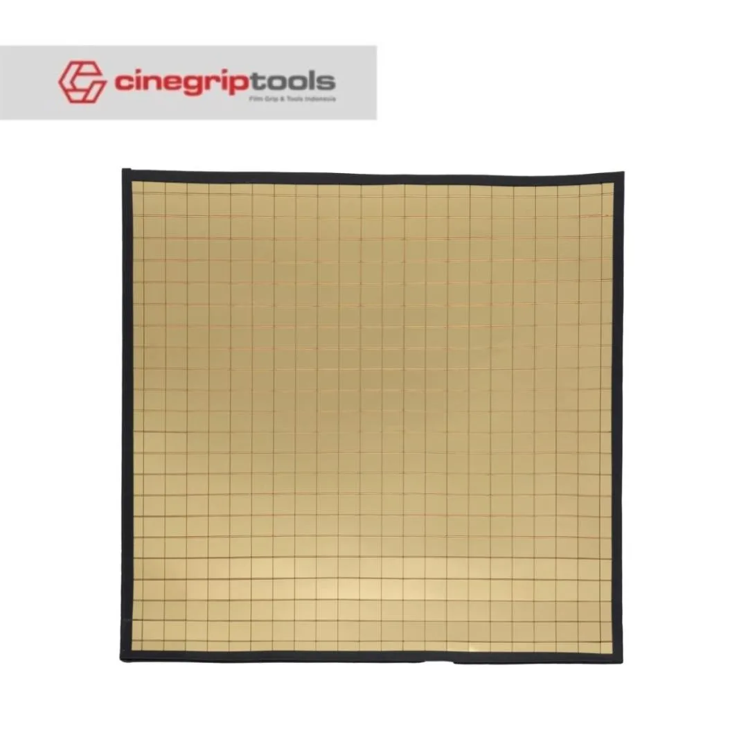 Mirror Effect  Cine Reflector plate 50cm /20x20mm Golden kit