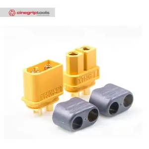 AMASS XT60H Male Female Bullet Connectors Power Plugs with Cover Conector