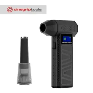 X3-M Violent Turbo Fan With LED Display High-Speed Boost Hurricane Dust Blower Handheld Mini Portable Violent Fan 130.000RPM 4000mAh + Dust Nozzle