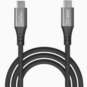 Leaplight 240WPD 40Gbps 8K60Hz Type-C to Type-C cable high-speed real-time transmission high-definition data cable