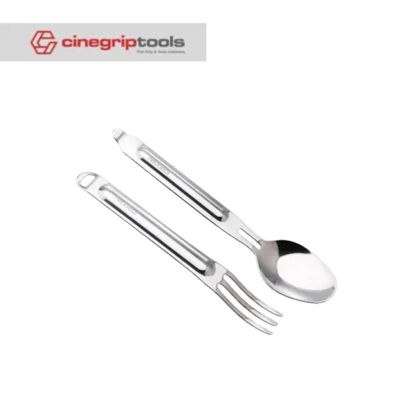 Nextool Sendok dan Garpu Portable Stainless Steel Tableware