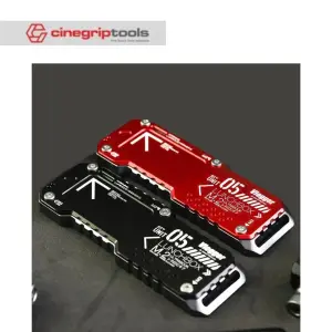 Vlogger Lunch box No. 5 tactical m2 aluminum alloy hard disk box dual protocol usb3.1gen2 external nvme reader universal - Red/Black