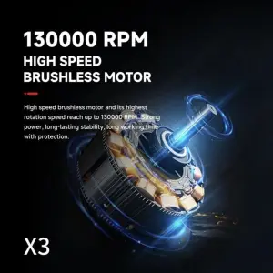 Super Power Turbo Fan 130000RPM Brushless Motor Dust Blowing fan