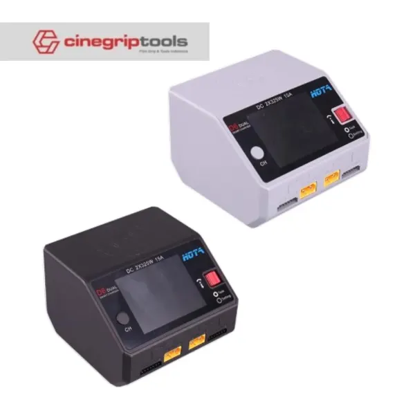 HOTA D6 TANPA AC POWER 2x325W 15A*2 Dual Channel Lipo Charger Support Power Distribution 1-6S Battery Charger for RC Models Parts