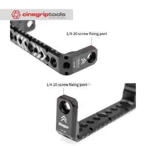 Vlogger NINJA V Ninja V Monitor U-shaped bracket aluminum alloy 1/4 3/8 slide extension cage