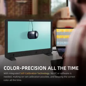 OSEE Mega 15S same like SWIT K15 - 15.4" HDR Production Monitor | 1500nits Brightness, Waveform & 3D LUT | HDMI/3G-SDI I/O for Studio & Live Broadcast
