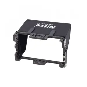Nitze Monitor Cage for TVLogic F-5A 5.5" with HDMI Cable Clamp