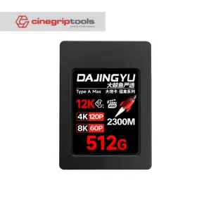 DAJINGYU Raptor CFexpress Type-A Card CFA Card CFE-A 4.0 Up to 2300M  4K 120P 8K 60P FX3/A7S3 A1