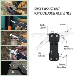 Nextool Mini Sailor S11 Multifunctional Pliers - Black