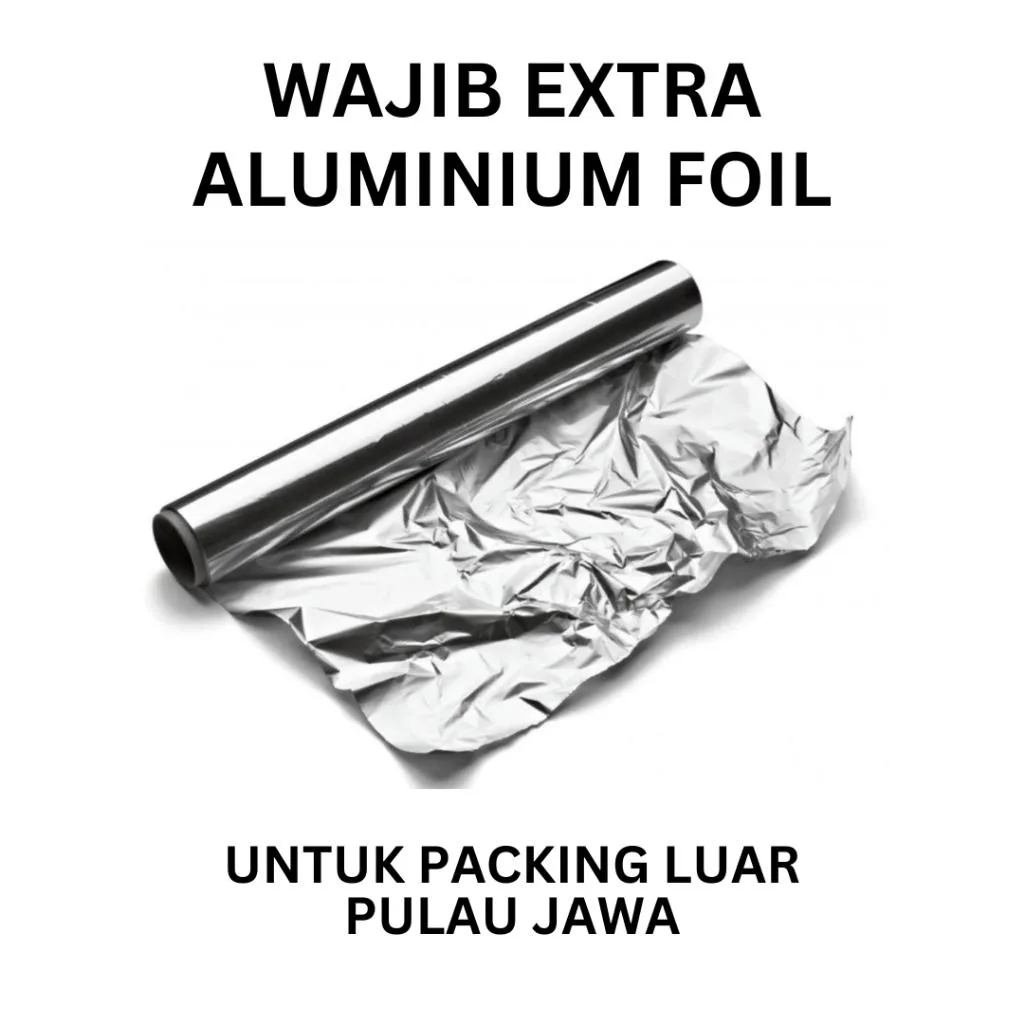EXTRA PACKING ALUMINIUM FOIL - KHUSUS PENGIRIMAN LUAR JAWA