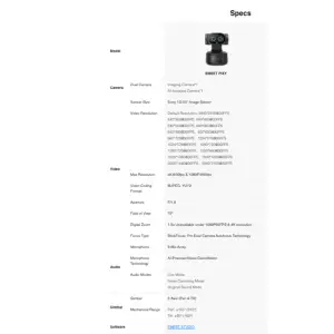 EMEET Stream Set - PIXY World's First Dual-Camera AI PTZ 4K Webcam