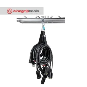 KUPO Ez Tie Cable Holder, Black 38 x 400mm Per Unit