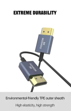 HDMI Ultra Thin Cable 8k, 25cm