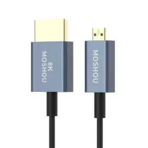 Micro HDMi to hdmi 8k, 50cm. Hd-017