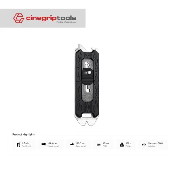 NEXTOOL Explorer E20 8in Pocket Problem Solver Multi Blade