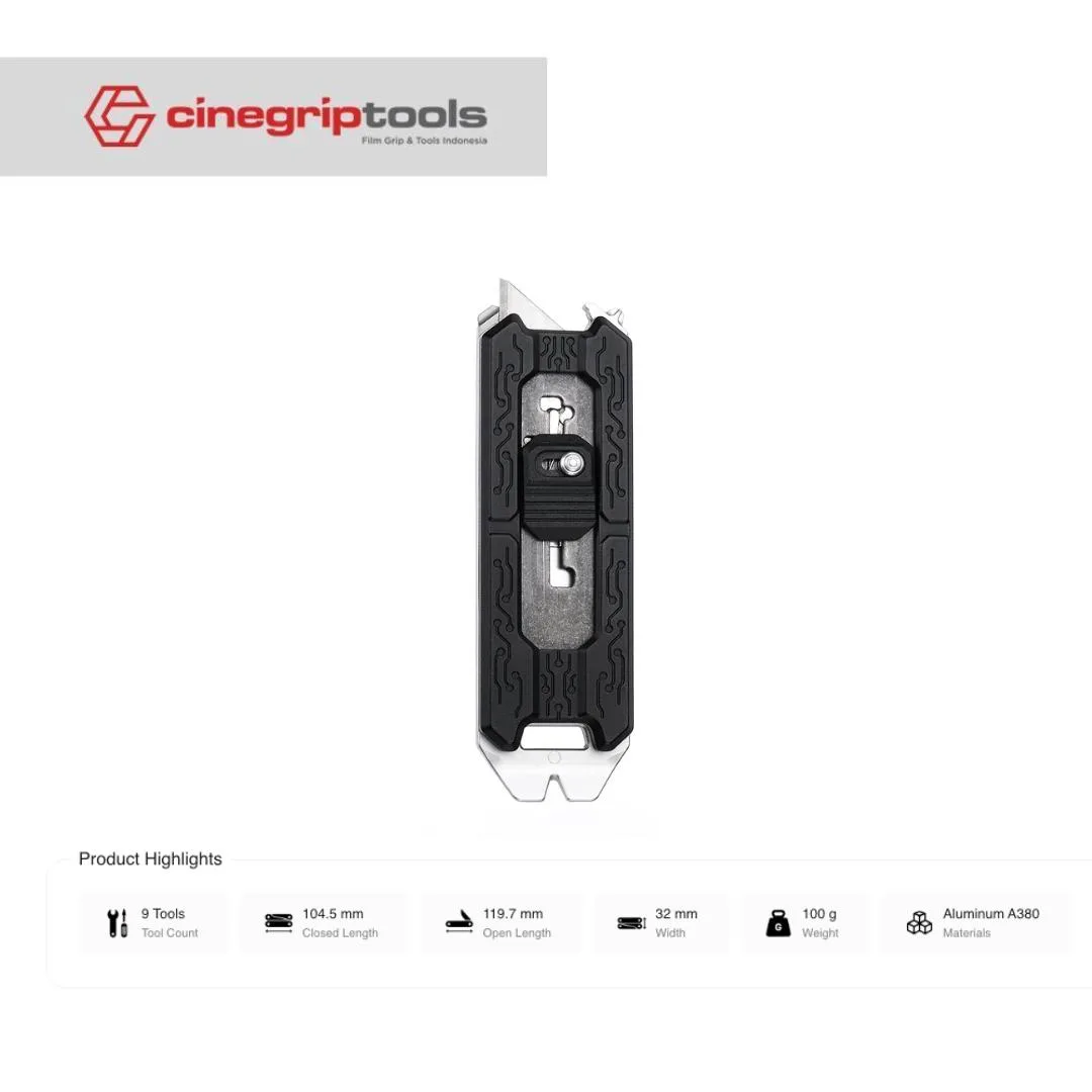 NEXTOOL Explorer E20 8in Pocket Problem Solver Multi Blade