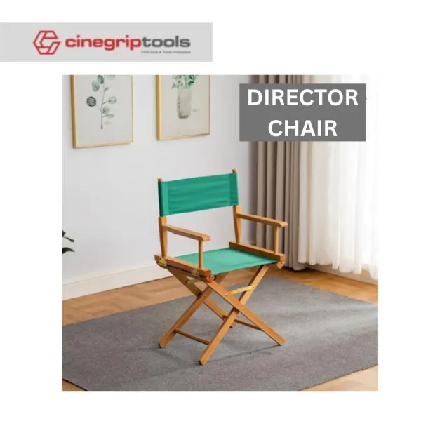 Folding Artist Director Chair Portable High Seat/Low seat