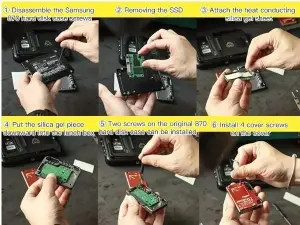 Vlogger Aluminum Alloy Cooling Hard Drive Box NINJA V suitable for 870SATA SSD Photographer
