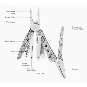 NexTool Mini Flagship F12 13-in-1 Mini  keychain  multitool,portable and lightweight