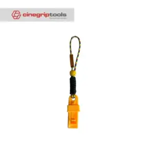 Portable lanyard clip for script title page, suitable for film, television, and TV production crews