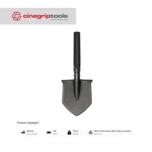 NexTool Retractable Shovel black